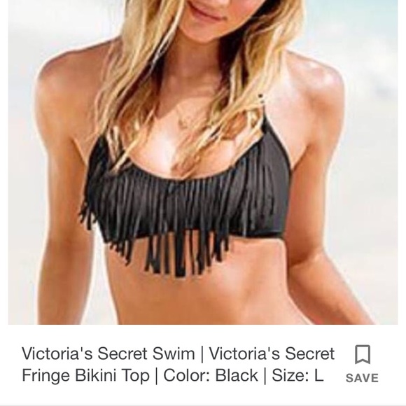 Victoria Secret fringe top bikini in a coral pink - Picture 8 of 8